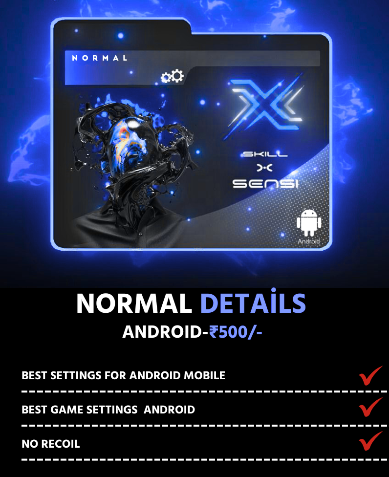 UPDATED NORMAL SENSITIVITY (ANDROID)